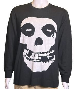Misfits x Hot Topic 2022 I Want Your Skull Knit Sweater | Men's Medium